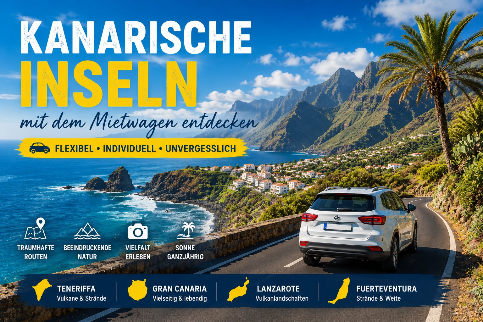 Kanaren mit dem Mietwagen entdecken